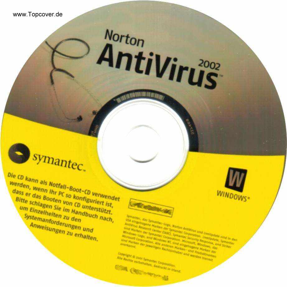 norton antivirus 2002 cd PC Covers Cover Century Over 1.000.000